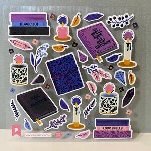 Pipsticks Spell Books Stickers